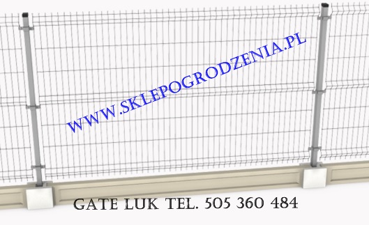 ogrodzenia Bielsko-Biała sklep z ogrodzeniami Ogrodzenia panelowe Panele 3D Ocynk 5mm/5mm Panel ocynkowany wys. 130cm